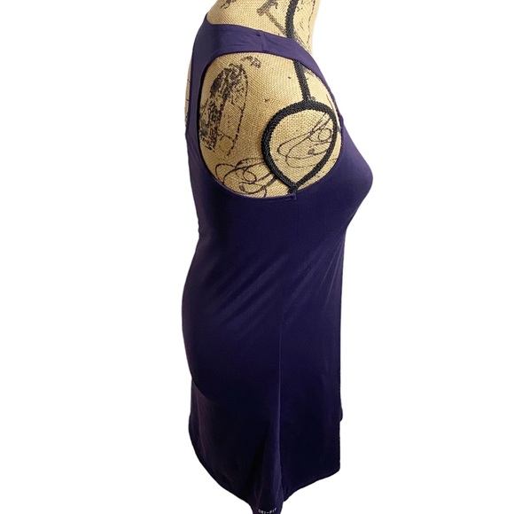 Nike Purple Dri Fit Court Pure Racerback Tennis Dress, Size Small - Picture 3 of 15